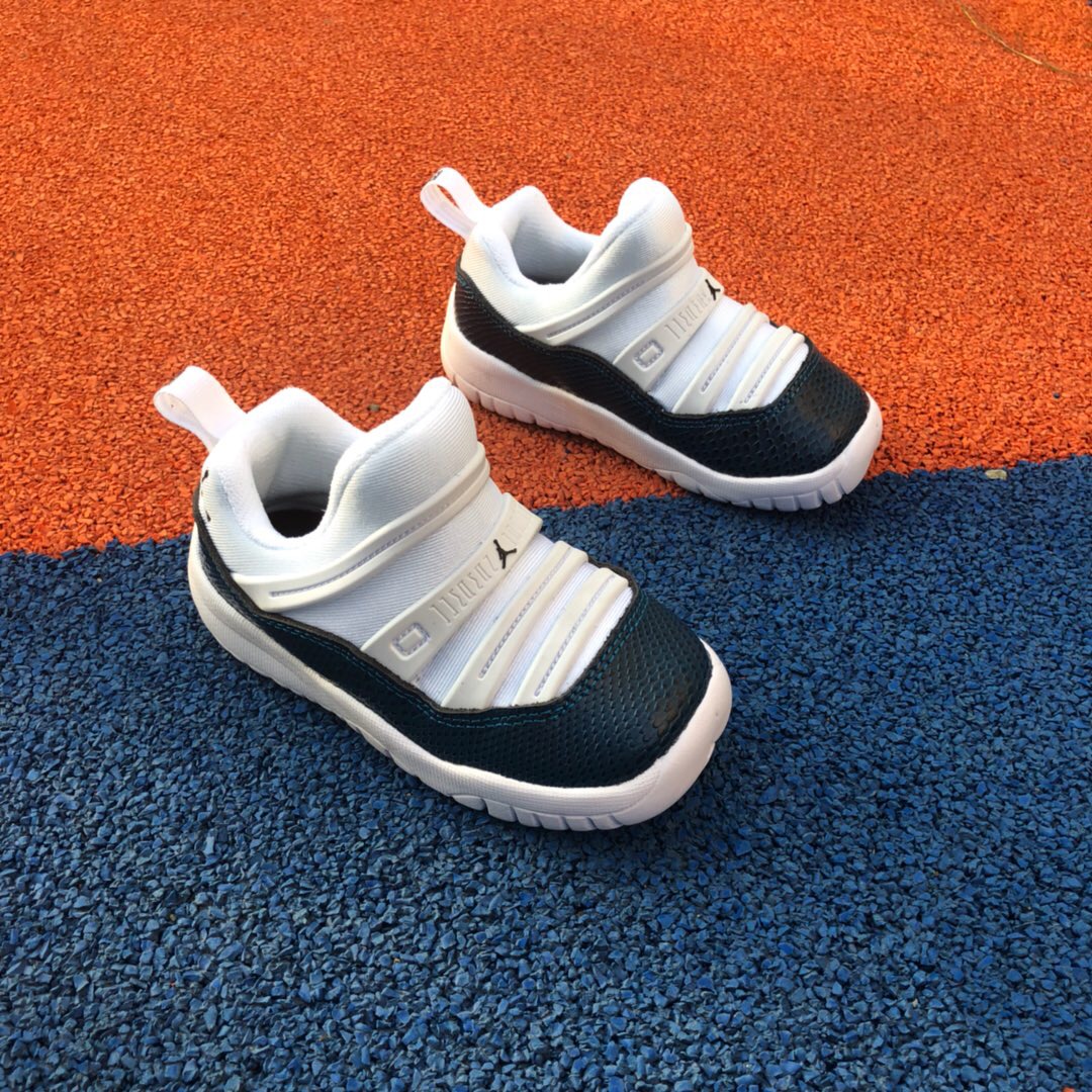 2019 Kids Air Jordan 11 White Black Shoes 2019 Kids Air Jordan 11 White Black Shoes